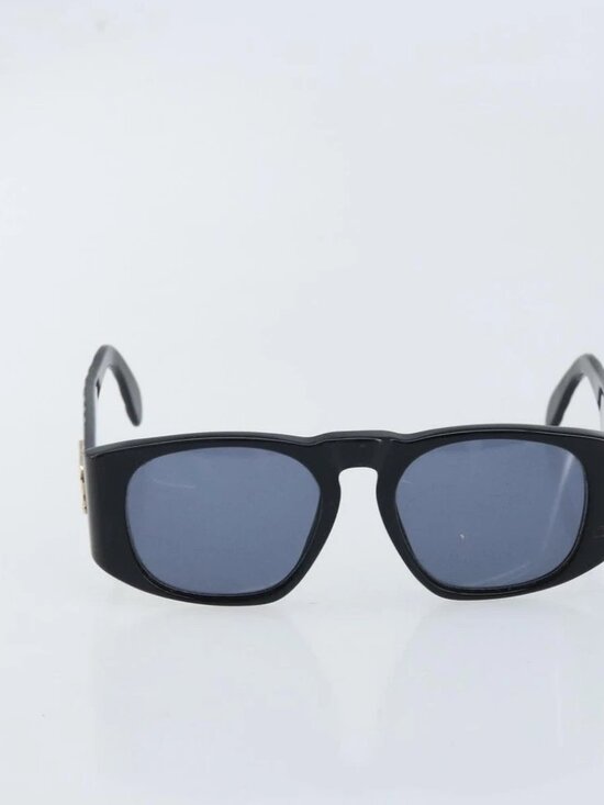 CHANEL Sunglasses plastic Black CC Auth BSZ432 main image 11